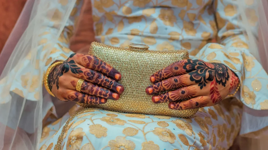 royal mehndi design front hand