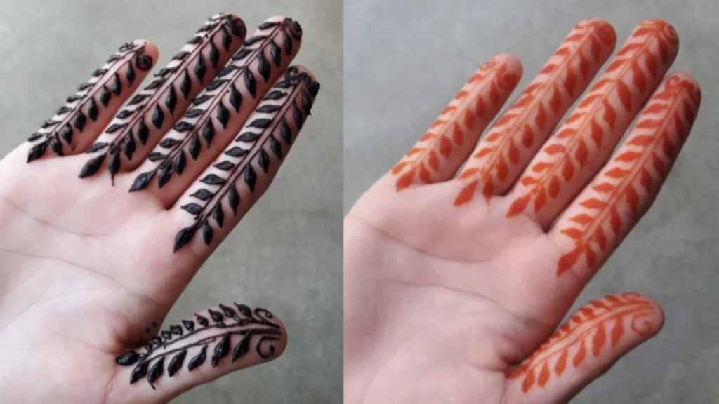 royal mehndi design front hand